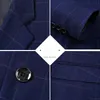 BOLUBAO Mode Marke Männer Plaid Blazer männer Casual Abendessen Anzug Business Einreiher Blazer Männlich Marke Kleidung 220310