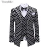 Thorndike 2020 Новая мода партии костюмы мужской свадебной куртки певец 3-х частный костюм пиджак гомбе мужской вечер Masculint1067 x0909