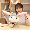 30cm dessin animé mignon lapin cosplay habiller jouets en peluche peluche belles poupées de lapin doux animaux oreiller pour enfants filles cadeau d'anniversaire Y211119