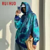 RUIHUO Neue Druck Pullover Hoodies Männer Street Hip Hop Hoodie Sweatshirt Männer Mode Mit Kapuze Sweatshirts Tops M-2XL 201020