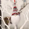 Handgefertigte Weihnachtszweige Ornamente Plüsch Schwedisch Tomte Santa Figur skandinavischer Weihnachtsbaum Anhänger Dekoration Wohnkultur DAE794289376