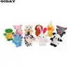 Baby Plush Toy Cartoon Animal Finger Puppet Toys for Children Lovely Kids bauble DHL