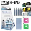 1ml líquido nano tecnologia protetores de tela do telefone celular 3d borda curvada anti risco vidro temperado para iphone 13 12 11x7 8 11 s8 s10 s20