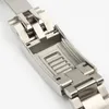 20mm Stainless Steel Watchband For Fit Rx Silver Special Wrist Strap Bracelet Men Butterfly Buckle