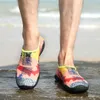 Унисекс кроссовки распаданные туфли мужчины Aqua Beach Shoes Быстрые сухие речные морские сандалии женщин йога обувь дайвинг плавательные носки размером 35-47 y0714