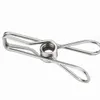 new Stainless Steel Clothes Racks Pegs Metal Clips Hanger Accessories for Socks Underwear Towel Sheet Cloth EWB5925