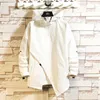 Japón estilo jersey blanco negro primavera otoño chaqueta streetwear ropa de bombardero con capucha de gran tamaño 5xl 6xl 7xl 211029