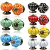 4*4*4 Cm Kitchen Cabinets Knobs Bedroom Cupboard Drawers 7 Colors Ceramic Door Pull GGA5083