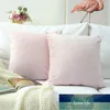 Soft Solid Velvet Cushion Cover Luxury Throw Pillow Case Decorative Sofa Car Cover(1 Piece) Cushion/Decorative Factory price expert design Quality Latest Style