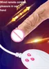 NXYVibrator gode de poussée pour femmes chauffage télescopique réaliste vibrateur pénis avec ventouse G Spot stimuler jouets sexuels pour adulte 1123