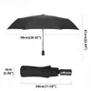 For Jagar Fashion Automatic Umbrella Rain UV Folding Car For Women Men Windproof Umbrellas