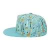 Coron caparon capback caps Summer Hip Hop Sun VISOR Moda Outdoor Ponytail Rainbow Animal Print Boy Girl Baseball Hat1196524