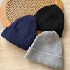 mens beanie Polo Bear Embroidery Knit Cuffed Beanie Winter Hat