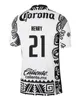 حجم S-3XL 2021 2022 Club America Soccer Jerseys F. Vinas Henry Liga MX 20 21 رودريغيز أميريكا الثالث جيرسي حارس مرمى Giovani الرجال + أطفال كيت كرة القدم