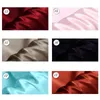 100% Mulberry Pure Silk Crepe Satin Fabric for Dress Cheongsam Width 114cm Clothing Cloth for DIY Sewing 90 Pure Color 210702