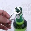 DHL100 stöppnare älskar bokstav öl matning flaskan nyckelring legering plan form bröllop gåva party gynnar kök verktyg