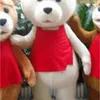 2019 Nuovo costume della mascotte dell'orsacchiotto della pelliccia dell'adulto del costume di Tedy della fabbrica 5967340