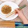 4 pares de palillos de madera clásicos chinos reutilizables, palillos de bambú Natural hechos a mano Vintage tradicionales, utensilios de cocina para Sushi