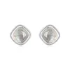 Ohrstecker Vinregem 100 % 925 Sterling Silber Labradorit Edelstein Geburtstagsfeier Vintage Ohrstecker für Frauen Edlen Schmuck Geschenke