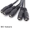 12v dc extension connectors male female jack cable adapter plug power supply 5.5x2.1mm led strip light cctv camera 26cm length