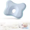 ベイビーピローは生まれ止められている平らなクッションの睡眠サポート、メモリフォームの幼児の枕211025