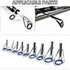 5/10Pcs Durable Fishing Rod Stainless Steel Guide Ring Eye Top Tackle O Circle Outdoor Kit Parts Accessory