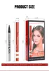 DHL Makeup Brand Yanqina Eyeliner Pencil Waterproof Black Eyeliner Pen Ingen blommande precision Liquid Eye Liner