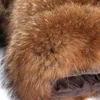 Giacca di pelliccia di pelliccia da donna invernale di Maomaokong in inverno Giacca di pelliccia di Pelliccia di Pelliccia di alta qualità Collo rotondo Giacca da donna caldo 210925