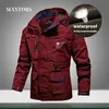 Mannen Casual Jas Outdoor Ademend Herfst Windjack Hooded Bomber Mens Waterdicht Wandelen Militaire Uitloper Jas Solid 211126