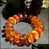 Beaded, Armband Smycken Naturliga Polska Havsguld Amber Mens och Kvinnor Mode Armband Strands Drop Leverans 2021 W6TCF