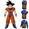 Men039s t-shirts hommes t-shirt Homme Compression Costume végéta t-shirt Son Goku Fitness Leggings Shorts Sportwear9992635