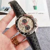 Top Quality AAA Mens Luxury Designer Watches Movimento Mecânico Automático Visto Black Rubber Strap Sports Style278y