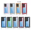 Space Shell Shockproof Armor Phone Cases for A31 A01 A12 A03s A42 Clear Hard Acrylic Back Cover S8 S9 S10 S20 S21 S22 A10 A20 LG stylo 4 moto g stylus case