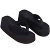 2022 nouveau été doux femmes sandales compensées string tongs plate-forme pantoufles plage H37A Y220221