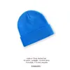 2021 Woolen Beanies Hats Solid Color Men and Women Fall Winter Caps European American Knitted Hat Acrylic Cold beanie