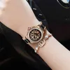 Montre Femme Sunkta Rose Gold Women Quartz ES Damska Top Marka Luksusowa Kobieta Wrist Watch Dziewczyna Zegar Żona Gift + Box