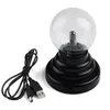 2021 NY CRYSTAL PLASMA LIGHT BALL ELEKTROSTATISKA INDUKTURBOLLS LED -lampor USB Power Battery Party Decoration Children Gift