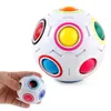 Rainbow Magic Football Puzzle Toy Ball Fidget Cube Kids Intelligence Educational Toys Stress Relief Decompression Toys Anxiety Reliever