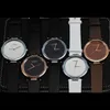 Sinobi Hot Fashion Mäns Armbands Klockor Läder Watchband Top Luxury Brand Male Quartz Klocka Mäns Armbandsur Montres Relogio Q0524