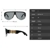 النظارات الشمسية الطيار الرائد تصميم العلامة التجارية العلامة التجارية نصف الحجم نصف الإطار شمس الزجاج للرجال 2021 مسطح أعلى الظلال نظارات 247Z