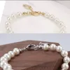 4 Farben Perle Perlen Armband beliebte Mode Frauen Dame Strass Obit Armband Geschenk für Liebe Freundin Modeschmuck Zubehör