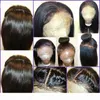Light Yaki Straitement 13x6 Lace Frontal Human Hair Wigs Brésilien Italien Yaki Wig 826039039 Remy Silk Top Hair Wigs WI9993816