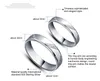 Trendy Wedding Pure 100 925 Sterling Jewelry Accessories Lovers Micro Scrub Silver Couple Rings for Women Men5437813