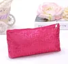 HOt sell Cosmetic Bags For Women MakeUp Pouch Solid Make Up Bag Clutch Hanging Toiletries Travel Kit Jewelry Organizer Holder Casual Purse