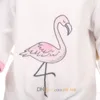 Pijama de boneca de 18 polegadas, pijama de peça única com chapéu, unicórnio, cavalo, avestruz, flamingo para boneca americana de 18 polegadas, 2734959