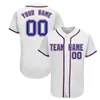 Män Custom Baseball Jersey Full Stitched Any Name Numbers and Team Names, Custom Pls Lägg till kommentarer i ordning S-3XL 034