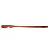 Spoons 6pcs/lot Wooden For Cooking Honey Server Tea Coffee Stirring Spoon