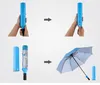Kreativ flaska paraply multifunktion dubbla ändamål silver kolloid paraplyer mode plast vinflaskor solskydd bär sjön rrf13542