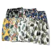 Summer Men's Shorts Arrival Casual Flower Shorts Mens Clothes Trend Casual Beach Elastic Waist Shorts Men Plus Size 5XL 210528