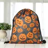 Wholesale Halloween Backpack Party Shopping Holiday Bag Drawstring Bunch Pocket Festival Promotional Makeup Toiletry Storage Bag DH0094